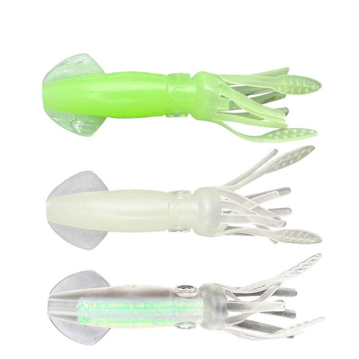 10 pc 10cm 8g Squid soft bait