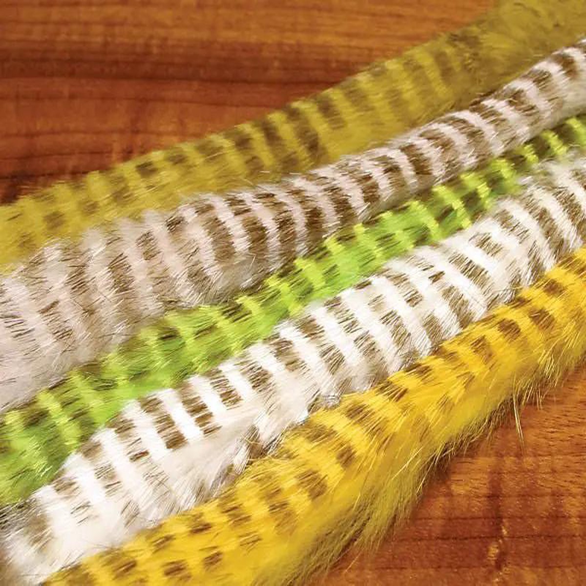 1/4" Olive Barred Rabbit Strips