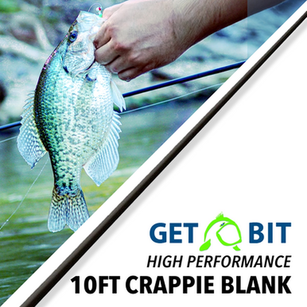 10FT 'High Performance' Crappie Blank